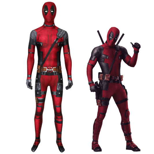 X-men Deadpool Wade Winston Male Jumpsuit Cosplay Costumes