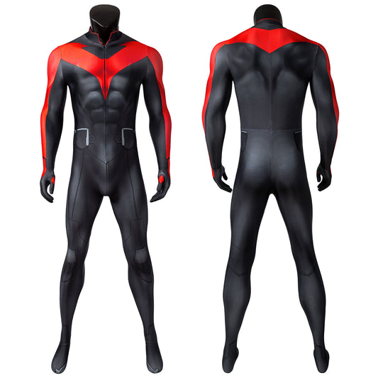 Teen Titans The Judas Contract Nightwing Male Jumpsuit Cosplay Costumes