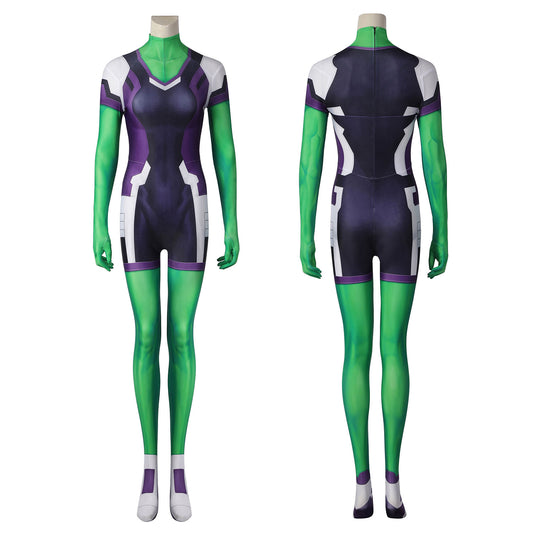 She-Hulk Attorney at Law Female Jumpsuit Cosplay Costumes