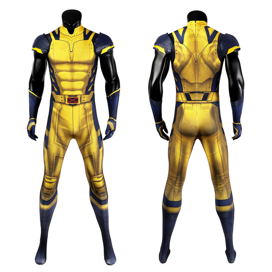 X-men Deadpool 3 Wolverine James Howlett Sleeveless Jumpsuit Cosplay Costumes