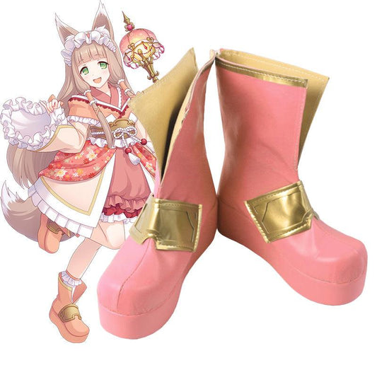 princess connect re dive himemiya maho anime game cosplay boots shoes
