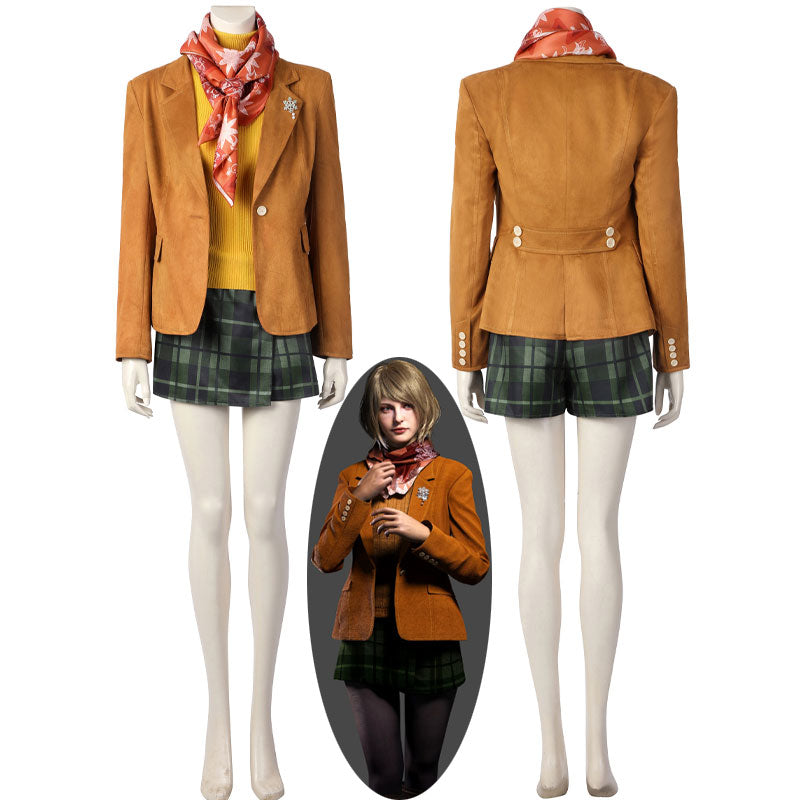 Resident Evil 4 Ashley Graham Cosplay Costumes – coscrew