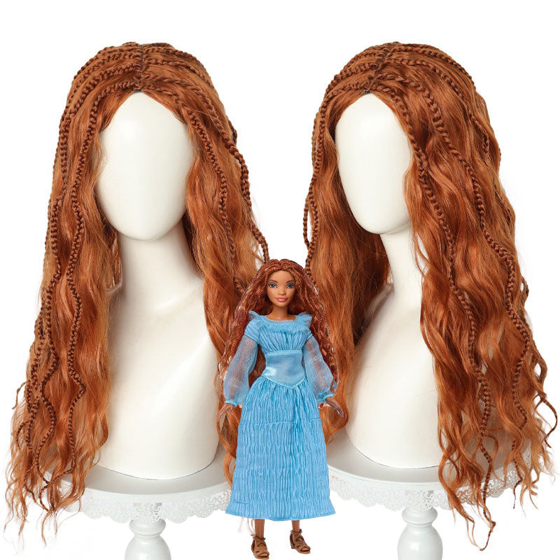 The Little Mermaid 2023 Ariel Cosplay Wig coscrew