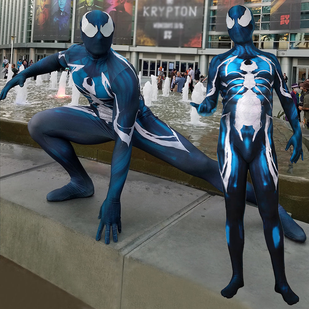 Hendo Art in the Spidey/Venom Symbiote Suit - Cosplay