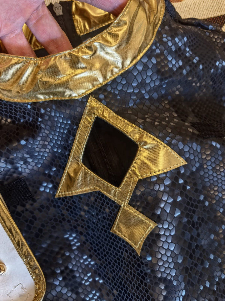 COSCREW KPop Demon Hunters Zoey Black & Gold Costume Review