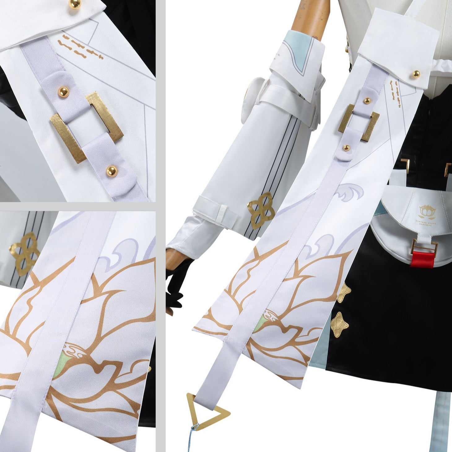 Game Wuthering Waves Rover Baizhi Cheongsam Cosplay Costumes