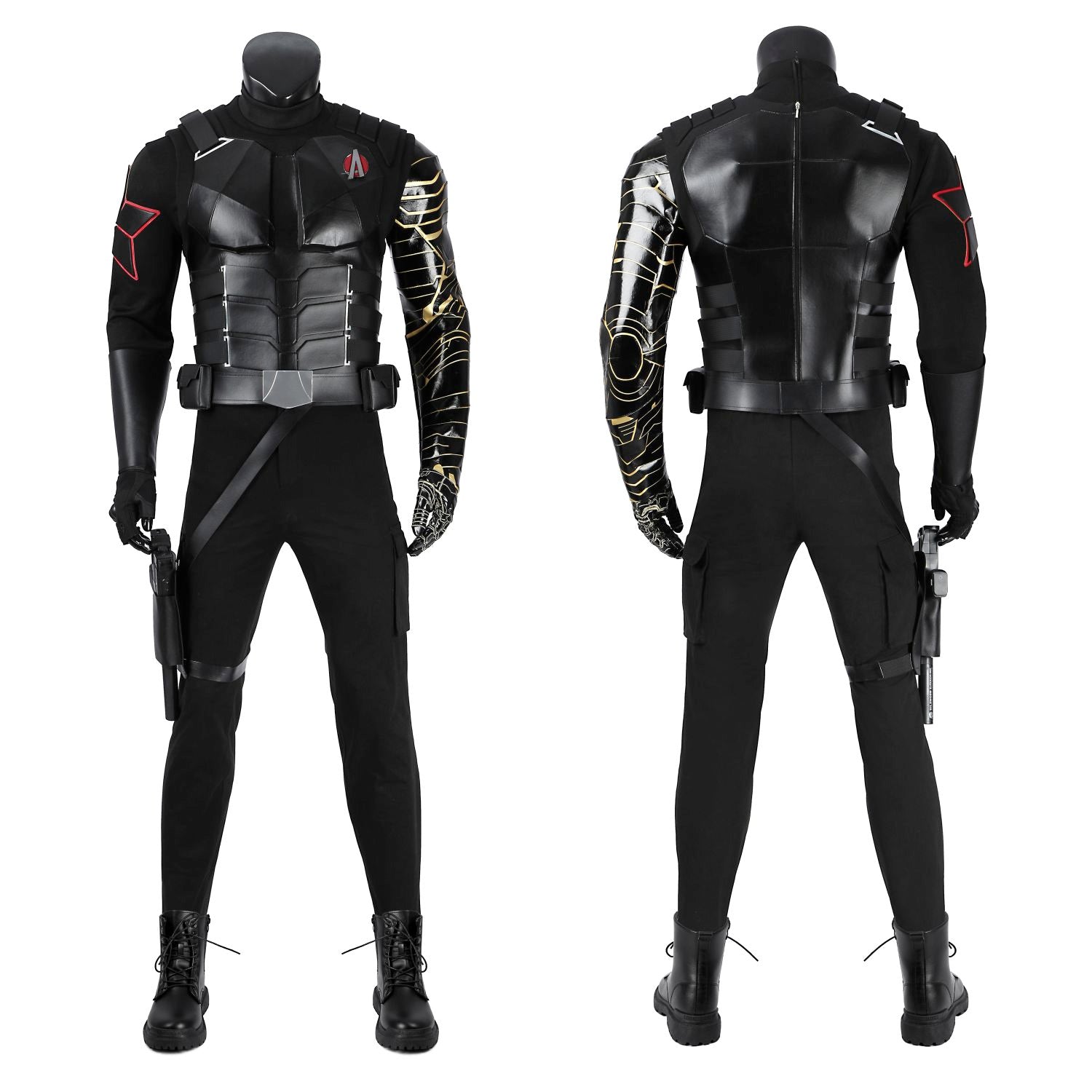 Avengers Winter Soldier Bucky Barnes New Top Cosplay Costumes