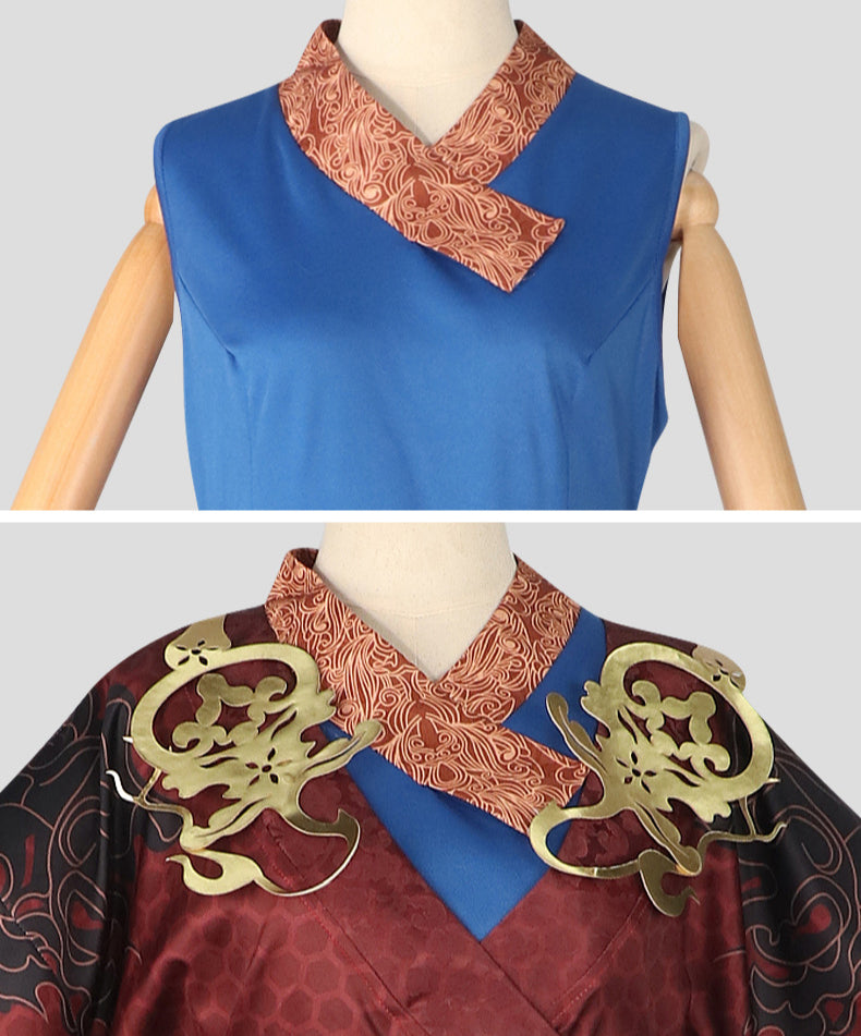 Game Black Myth Wukong Demon King Kang Jinlong Full Set Cosplay Costumes