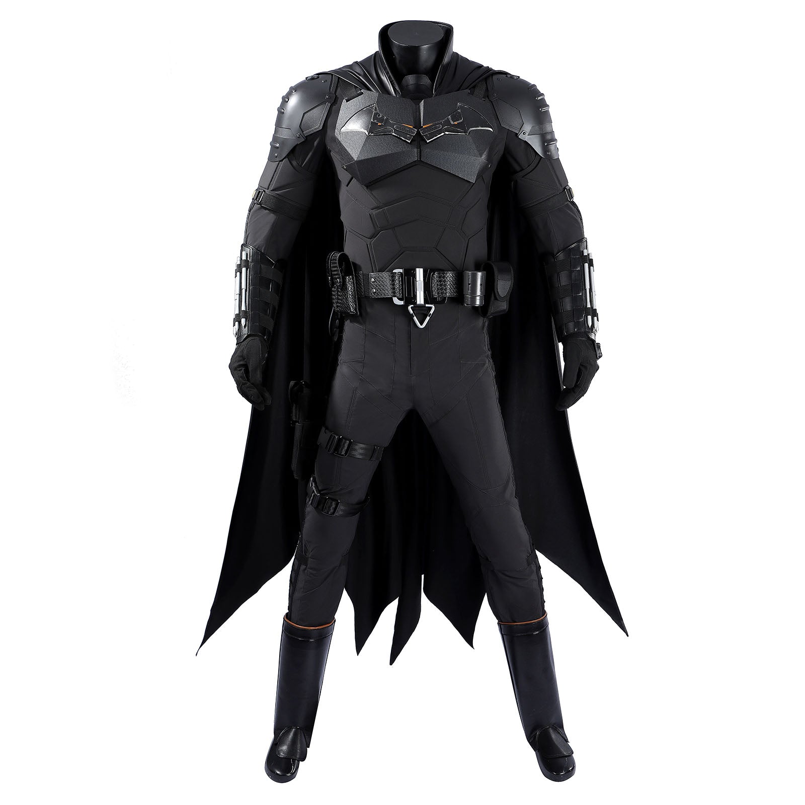 The Batman 2022 Bruce Wayne Cosplay Costumes Robert Pattinson Halloween Themed Party Outfits
