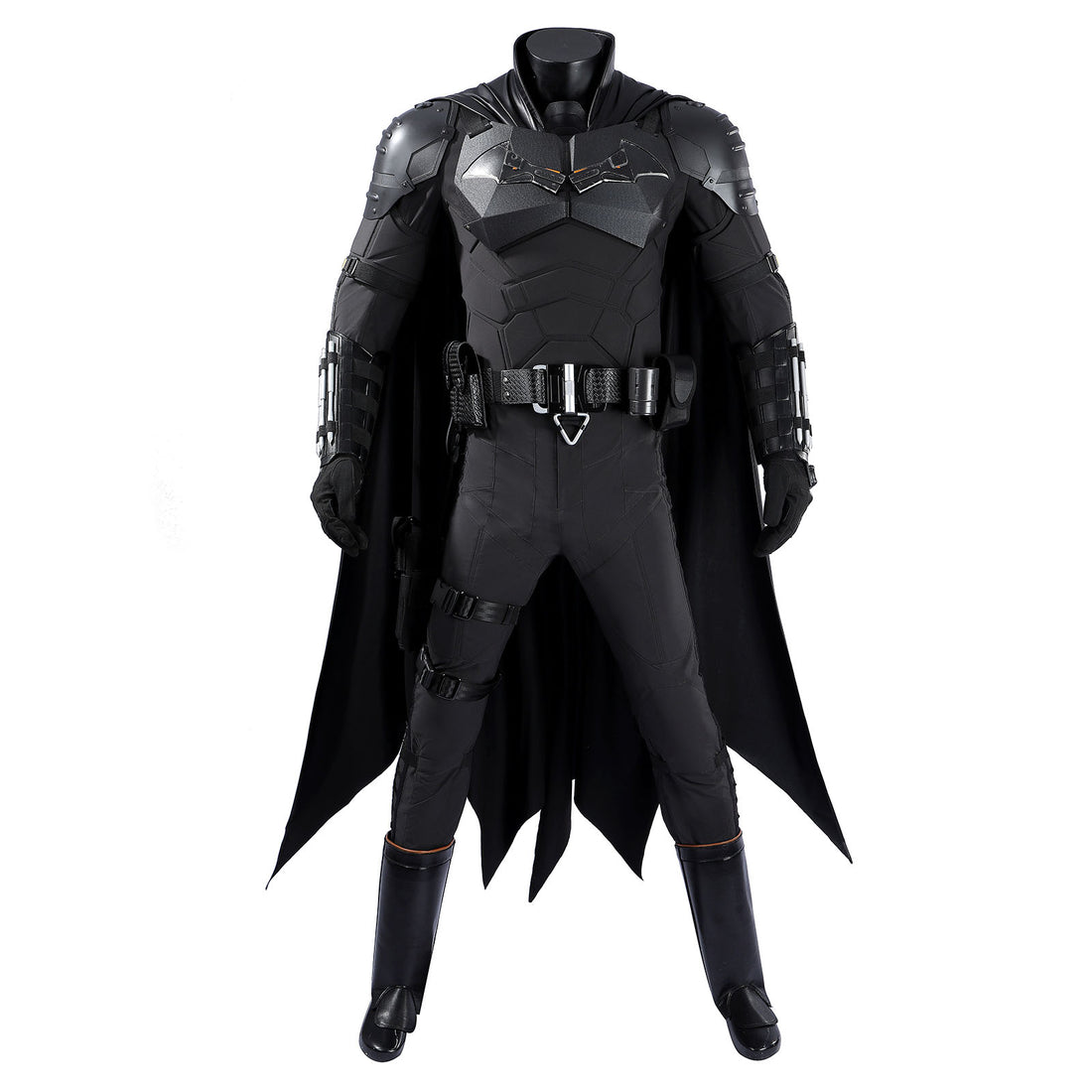 The Batman 2022 Bruce Wayne Cosplay Costumes Robert Pattinson Halloween Themed Party Outfits