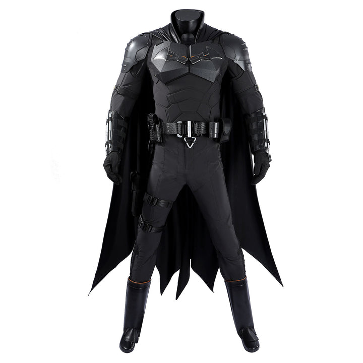 The Batman 2022 Bruce Wayne Cosplay Costumes Robert Pattinson Halloween Themed Party Outfits