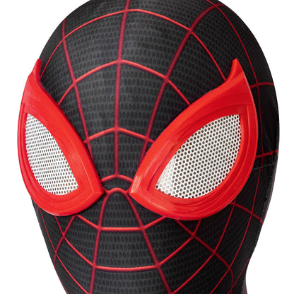 Ultimate Spider-Man PS5 Miles Morales Male Jumpsuit Cosplay Costumes