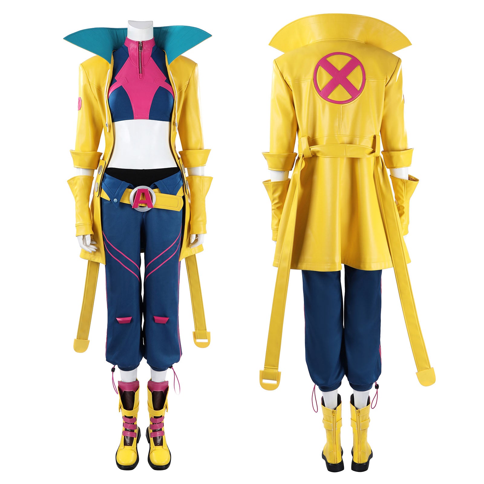 Marvel Rivals Jubilee Top Level Women's Cosplay Costumes Themed Carnival Outfits
