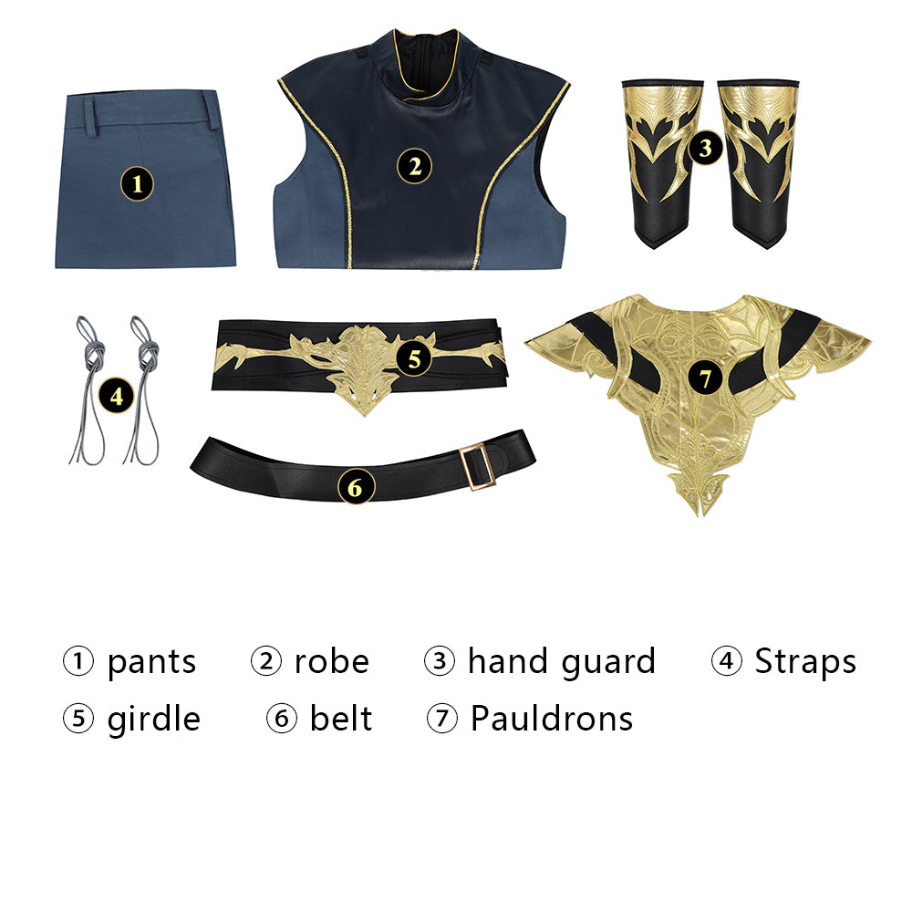 Baldur's Gate 3 The Dark Urge Male Fullset Cosplay Costumes