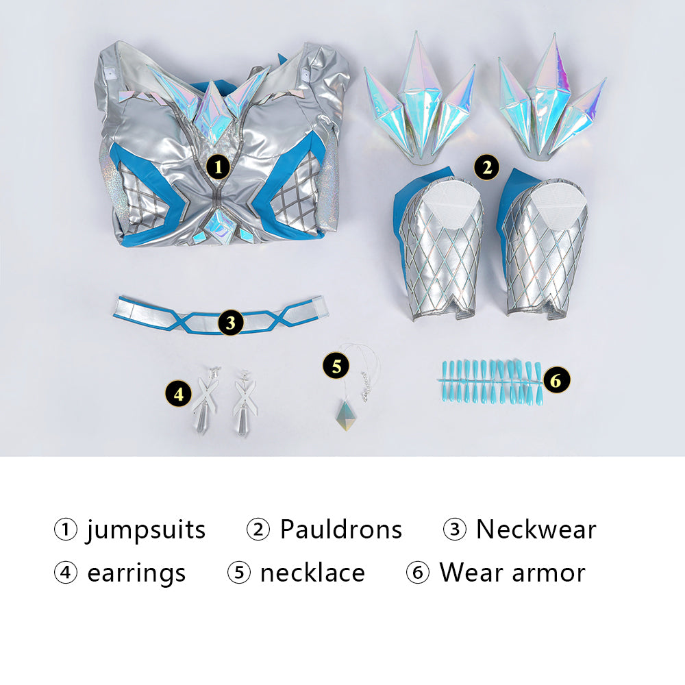 Marvel Rivals White Queen EMMA Full Set Female Cosplay Costumes