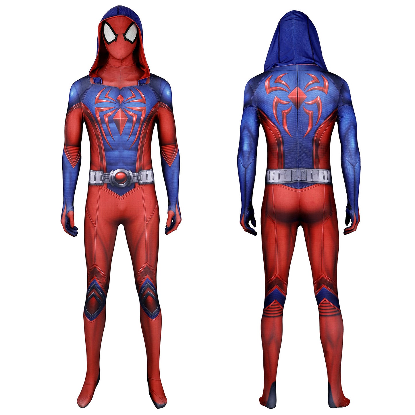 Spider-Man 2 Peter Parker Scarlet III Suit Male Jumpsuit Cosplay Costumes