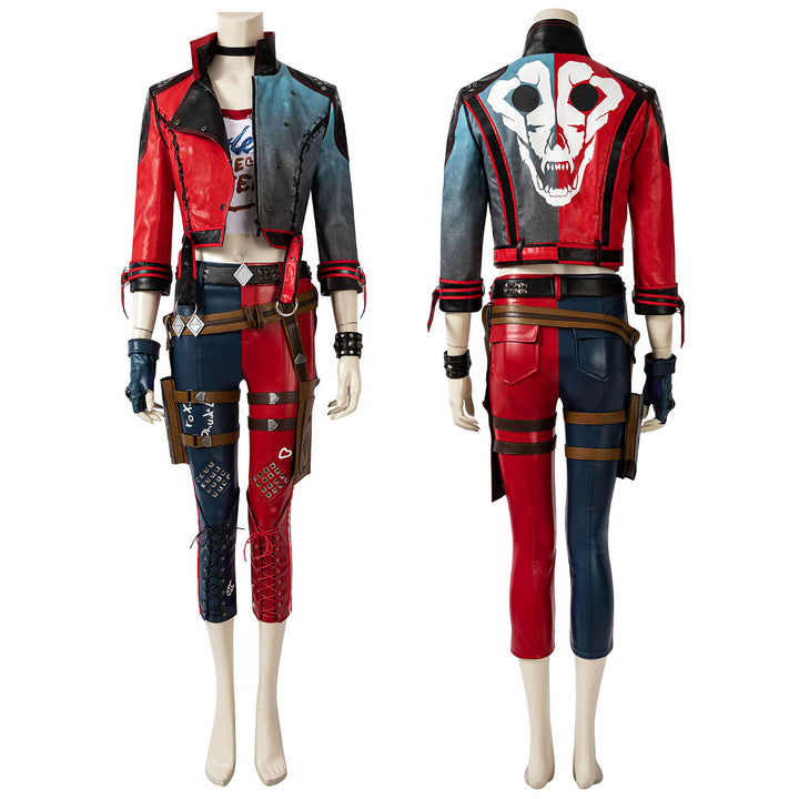 The Suicide Squad Kill the Justice League Harley Quinn Cosplay Costumes