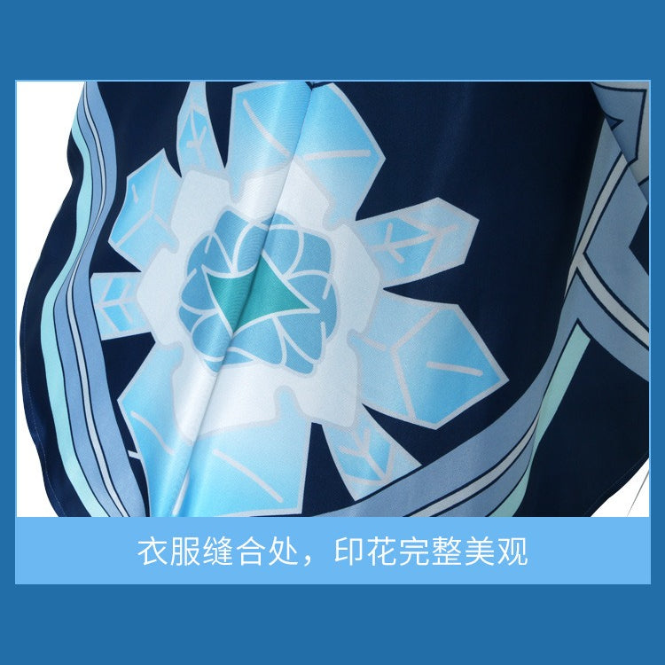 Genshin Impact Abyss Mage Hydro Cryo Pyro Electro Cosplay Costumes