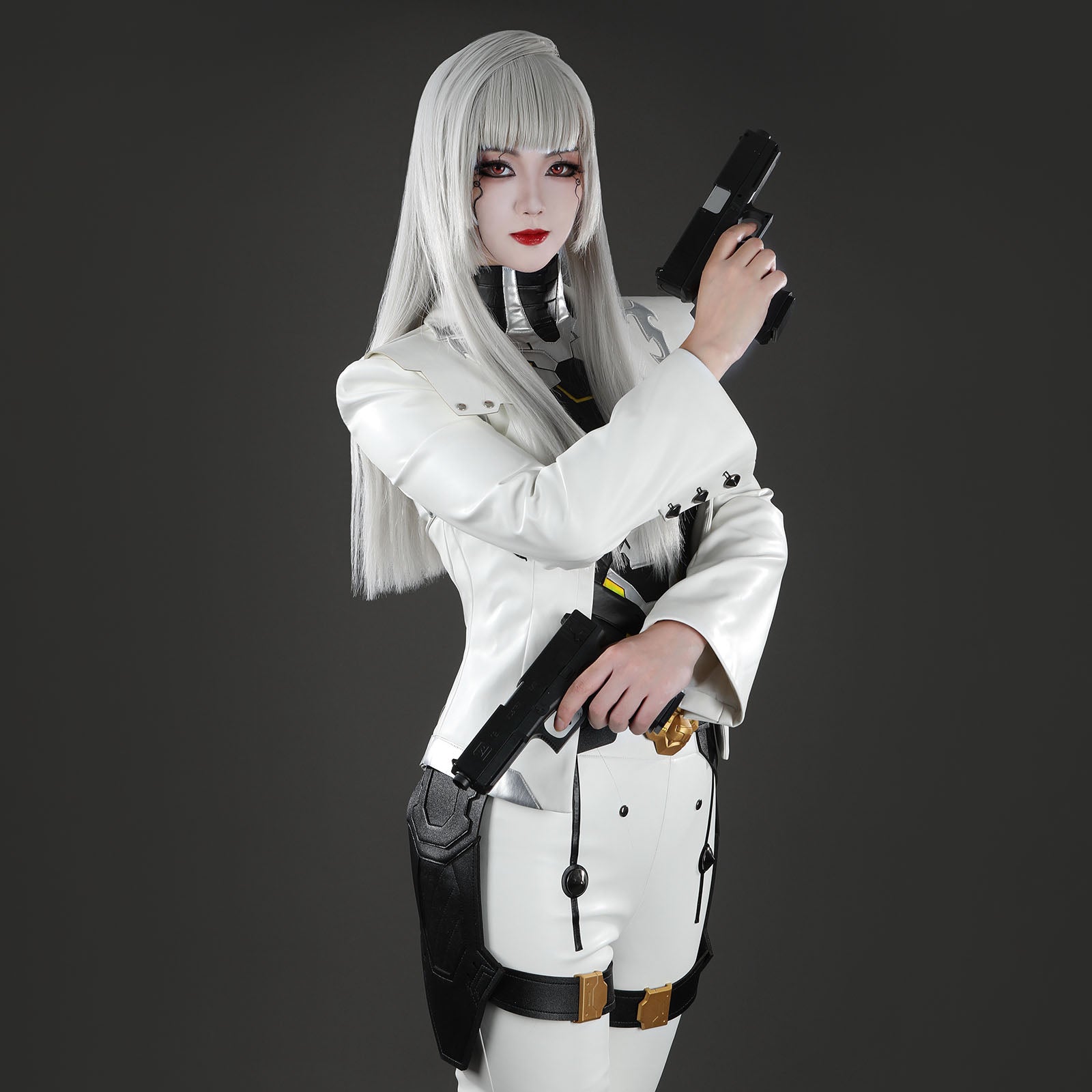 Game Overwatch Shion Cosplay Costumes Top Level Women Streamer Outfits