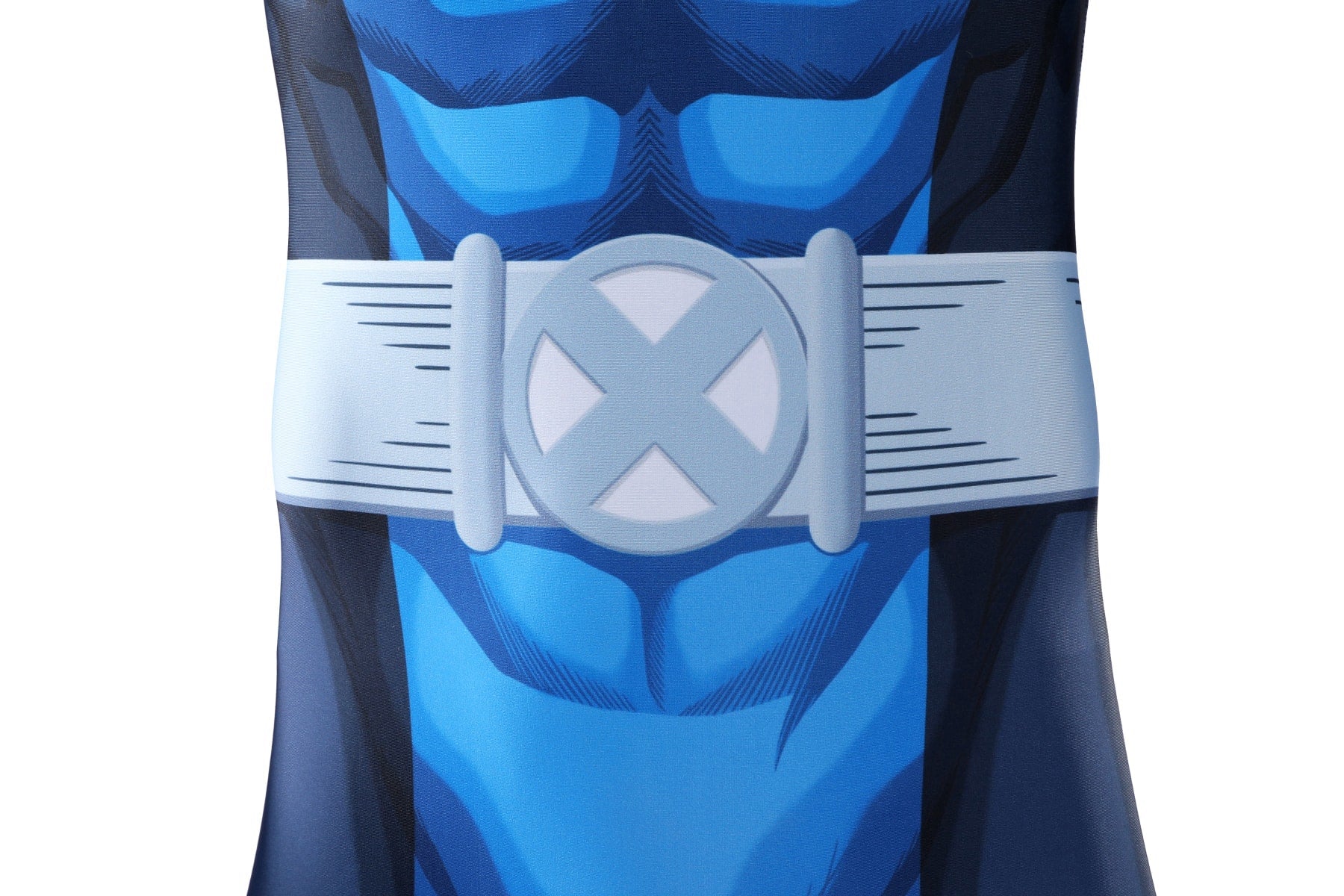 Fantastic Four Wolverine Cosplay Costumes Halloween Blue Jumpsuit for Themed Party Outfit