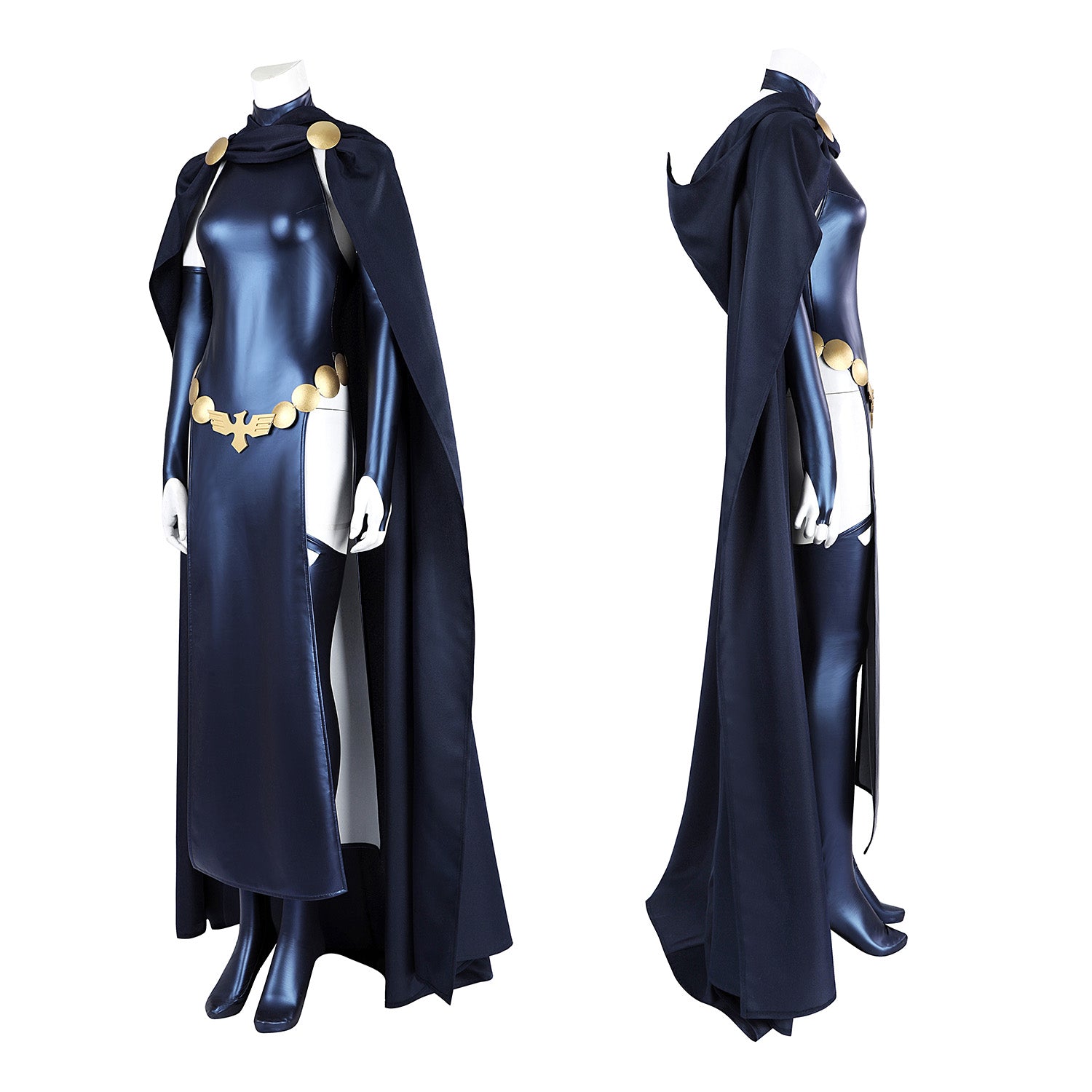 Comics Raven Rachel Roth New Earth Female Full Set Cosplay Costumes