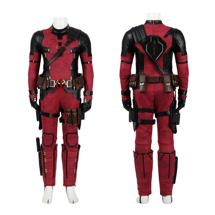 Deadpool 3 Deadpool & Friend Wade Wilson Kids Cosplay Costumes