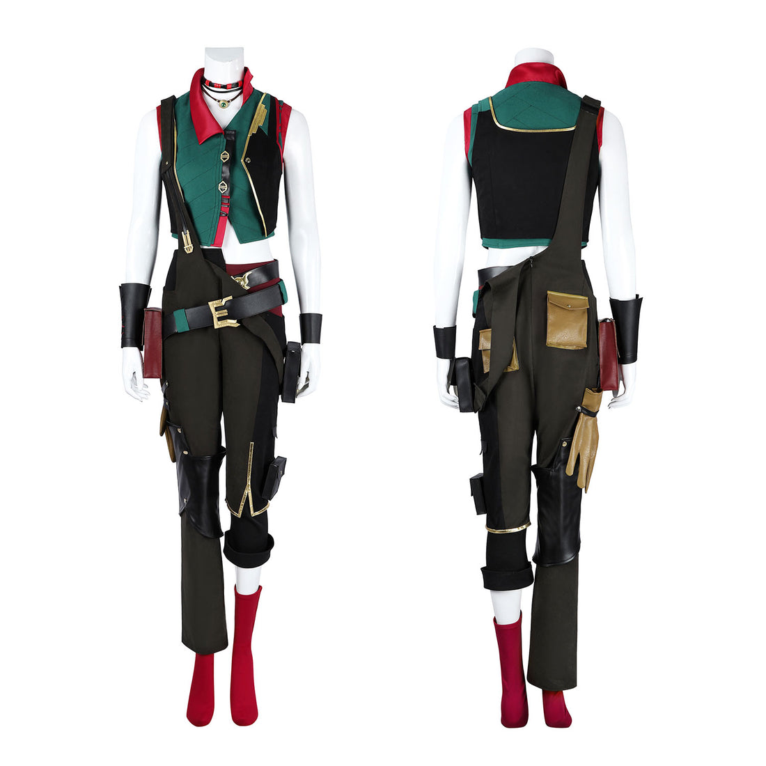 Game LOL Arcane 2 BAOBAO Universe Jinx Cosplay Costumes