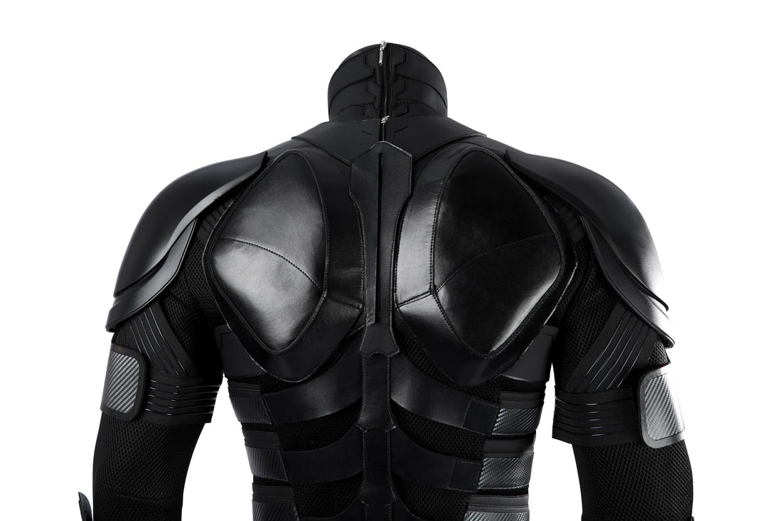 The Dark Knight Rises Batman Bruce Wayne Cosplay Costumes Halloween Themed Party Outfits