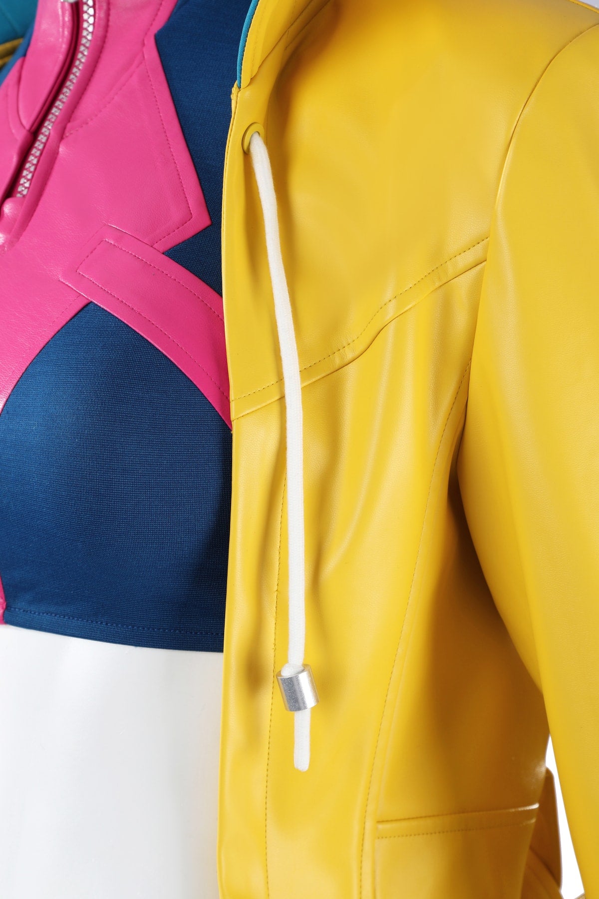Marvel Rivals Jubilee Top Level Women's Cosplay Costumes Themed Carnival Outfits