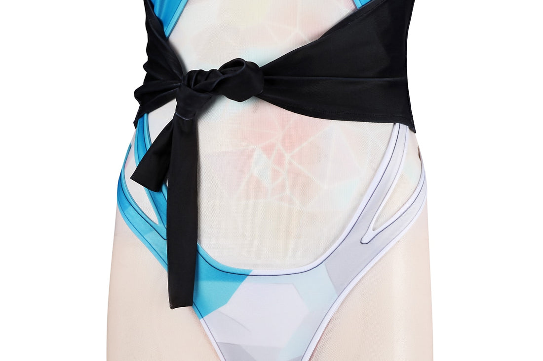 Pre-order Marvel Rivals Luna Snow Swimsuit Top Full Cosplay Costumes