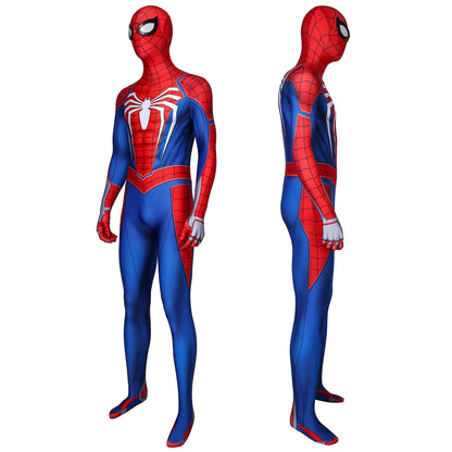 Spider-Man PS4 Advanced Suit Male Jumpsuit Cosplay Costumes