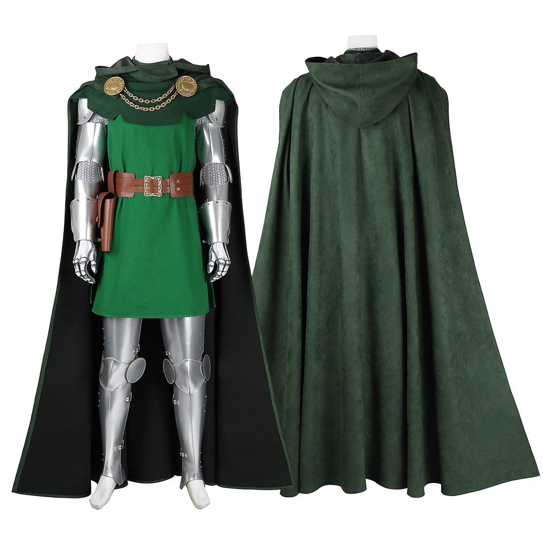 Fantastic Four Doctor Doom Battle Suit Full Set Top Cosplay Costumes