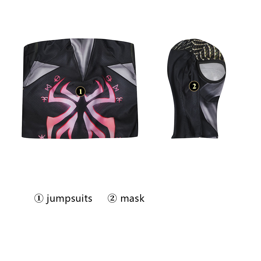 Marvel's Midnight Suns Spider-Man Male Jumpsuit Cosplay Costumes
