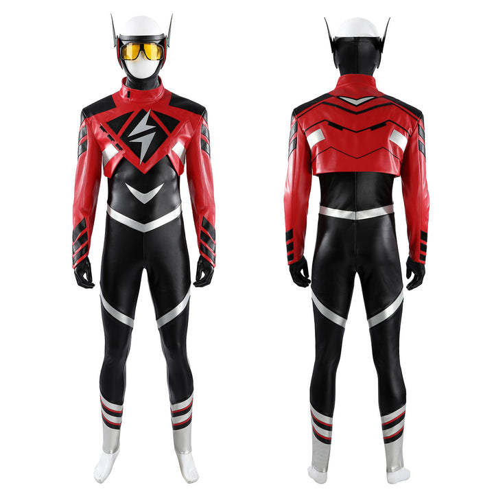Absolute Flash Red Suit Top Level Movie Cosplay Costumes