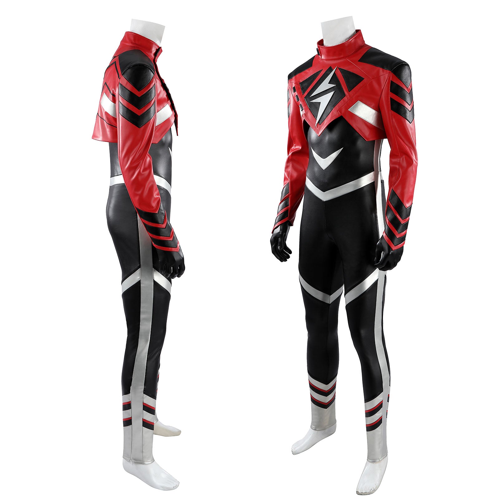 Absolute Flash Red Suit Top Level Movie Cosplay Costumes