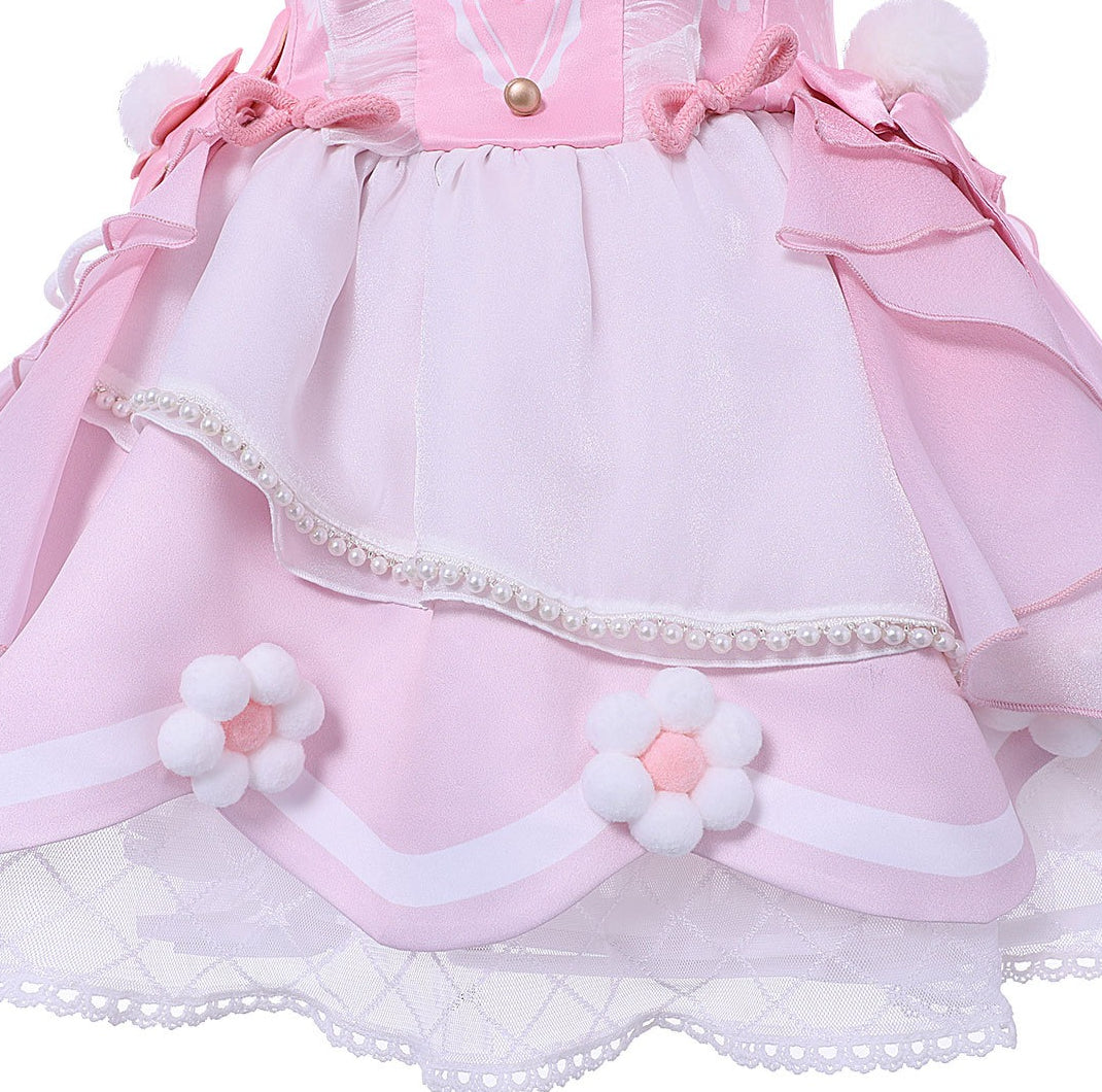 Naraka: Bladepoint Sheila My Melody Maid Outfit Cosplay Costumes