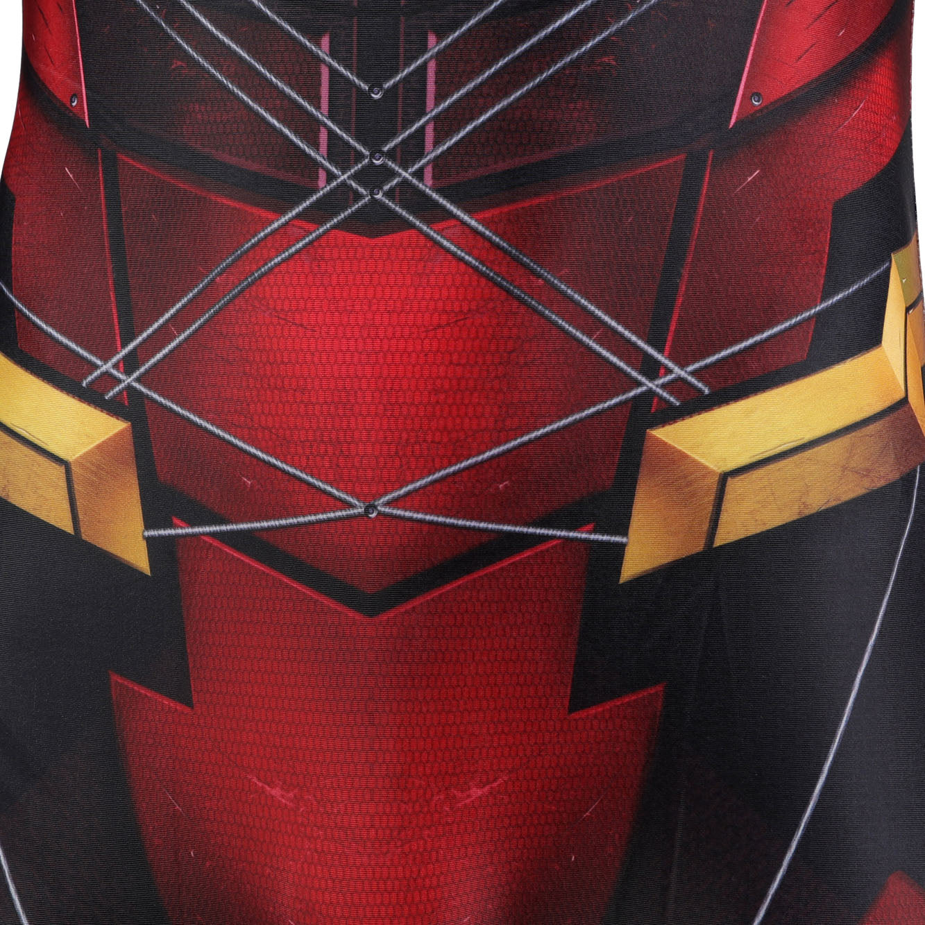 Justice League Barry Allen The Flash Male Jumpsuit with Mask Cosplay Costumes