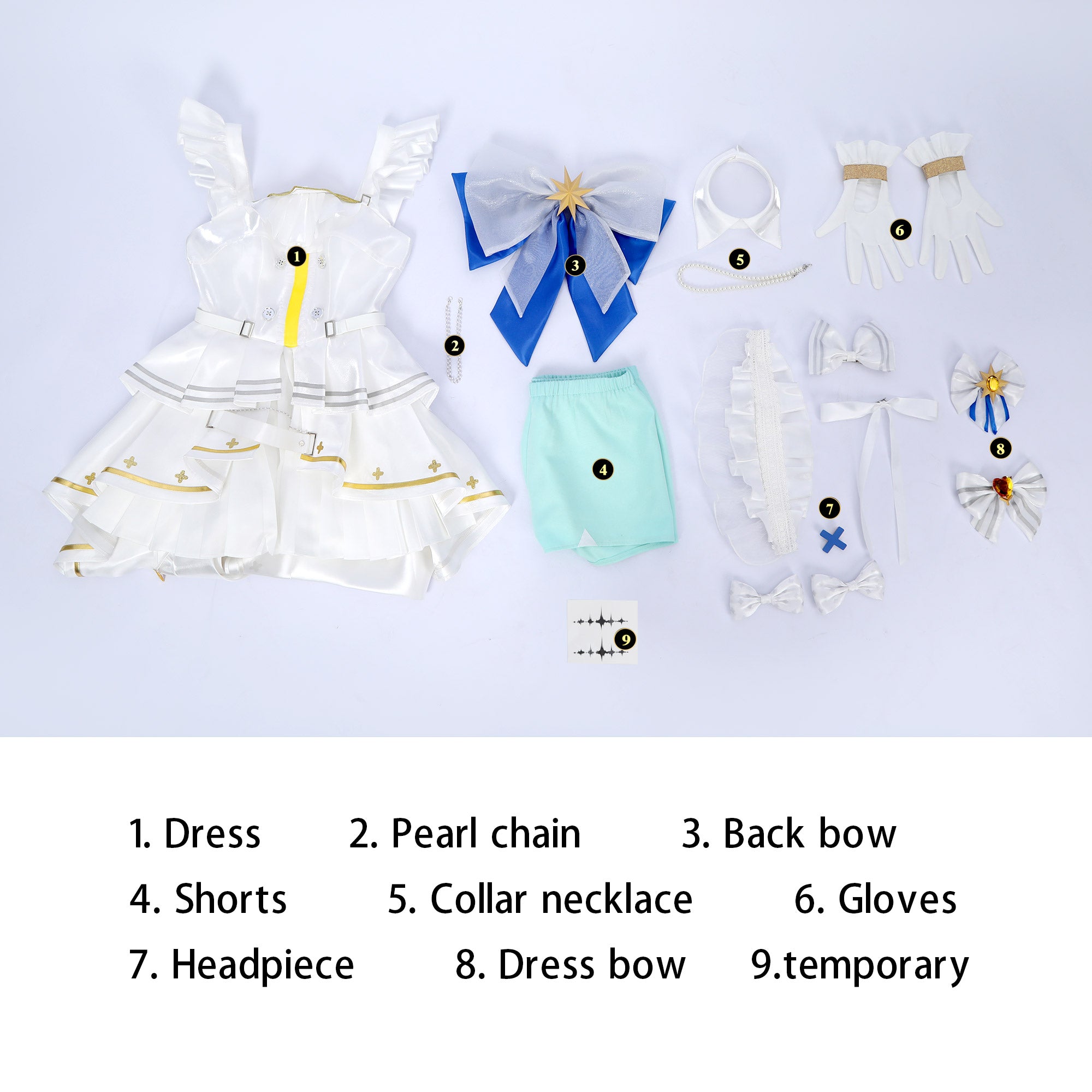 Wuthering Waves Phoebe Marino Cosplay Costumes Women's Lolita Dress Themed Carnival Outfits