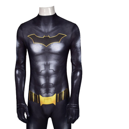 dc batman dark knight cosplay costume jumpsuit bodysuit for kids adult