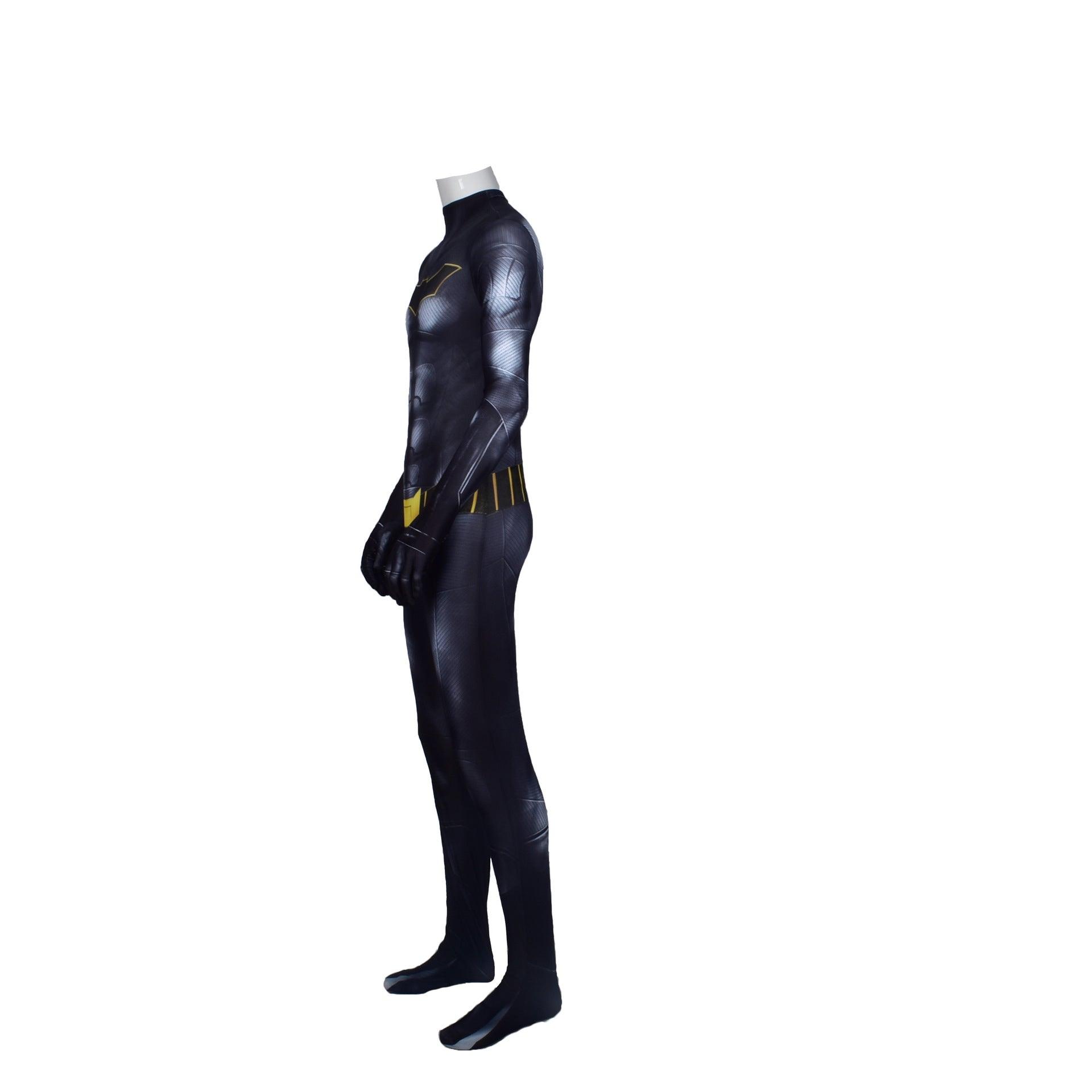 dc batman dark knight cosplay costume jumpsuit bodysuit for kids adult