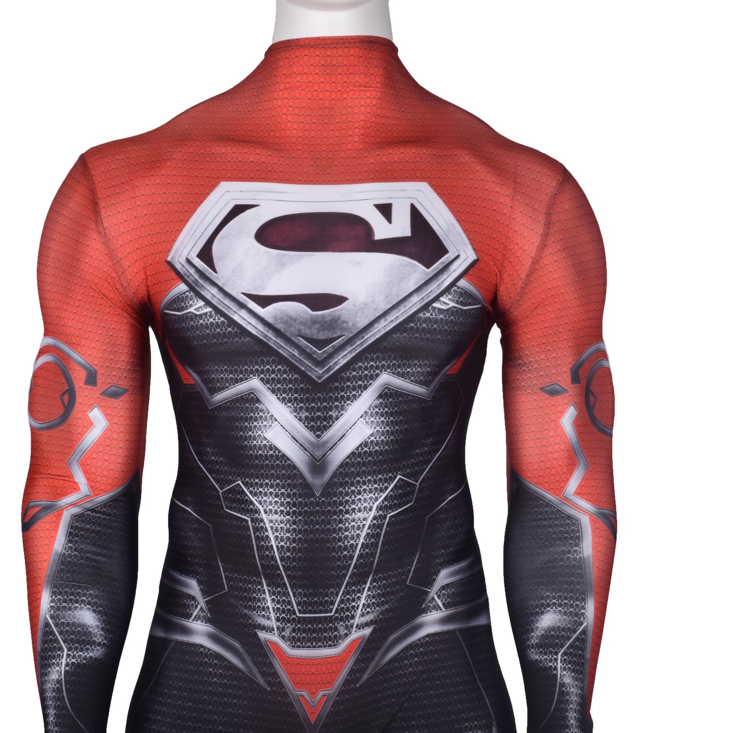 injustice godfall superman jumpsuits cosplay costume kids adult halloween bodysuit