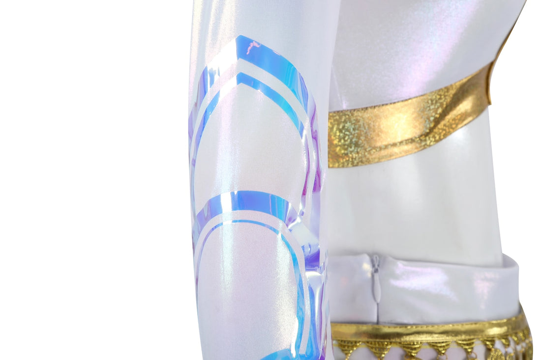 KPop Demon Hunters Zoey White Stage Outfit Cosplay Costumes