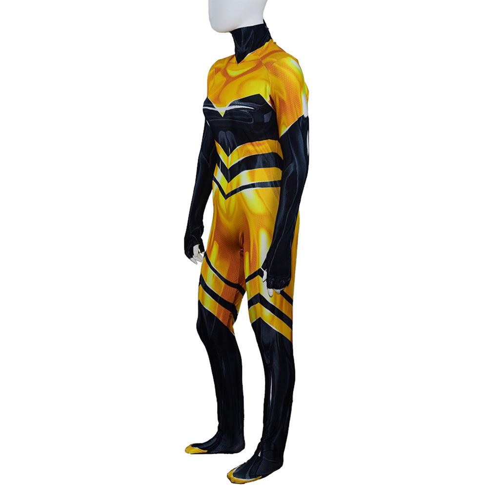 miraculous ladybug queen bee costume jumpsuit bodysuit for kids adult