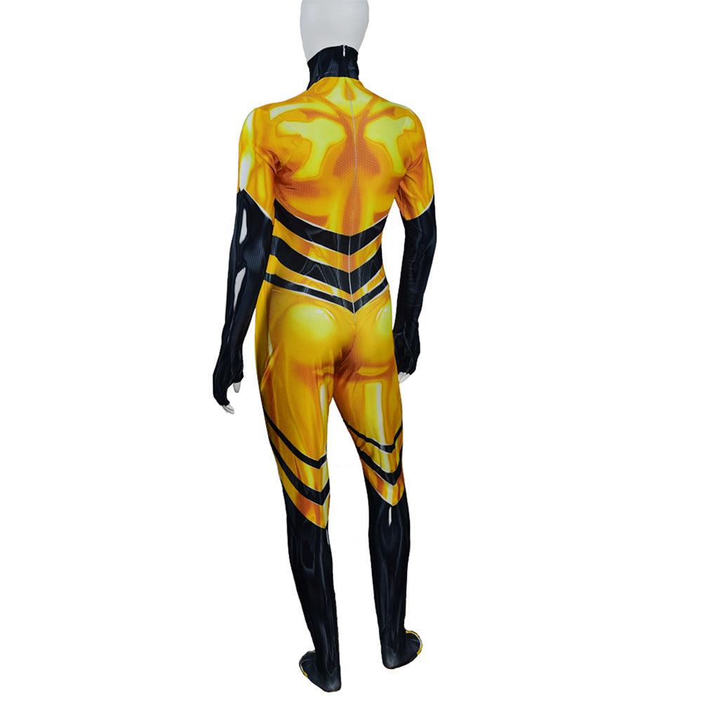 miraculous ladybug queen bee costume jumpsuit bodysuit for kids adult