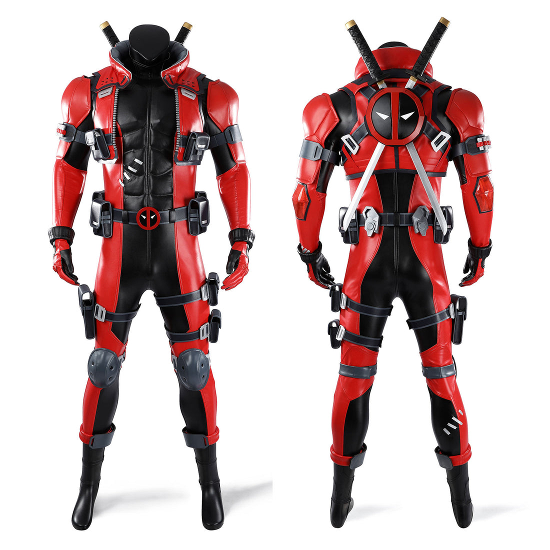 Marvel Rivals Deadpool Ver 2 Red Suit Top Level Cosplay Costumes
