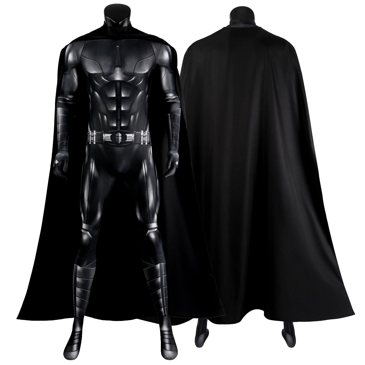 The Flash Batman Bruce Wayne Michael Keaton Male Jumpsuit Cosplay Costumes