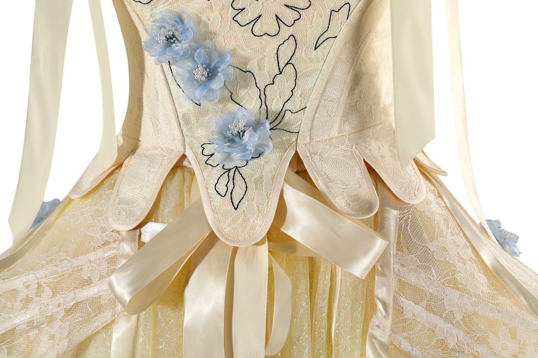 Pre-order Wednesday 2 The Addams Family Enid Sinclair Ball Gala Gown Dress Costumes