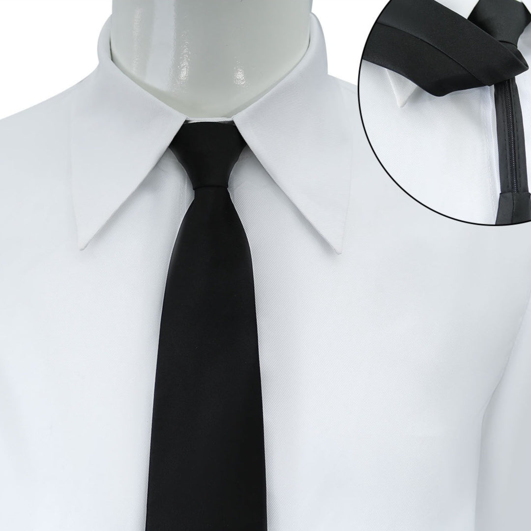 Beetle Juice Michael Keaton Stripe Suit Halloween Cosplay Costumes