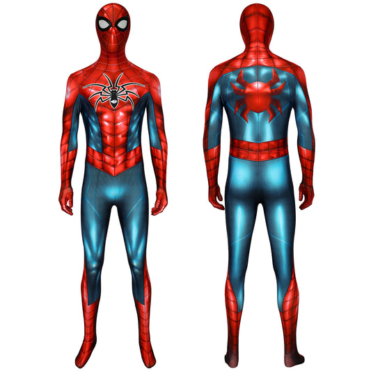 Spider-Man PS4 Armour-MK IV Male Jumpsuit Cosplay Costumes