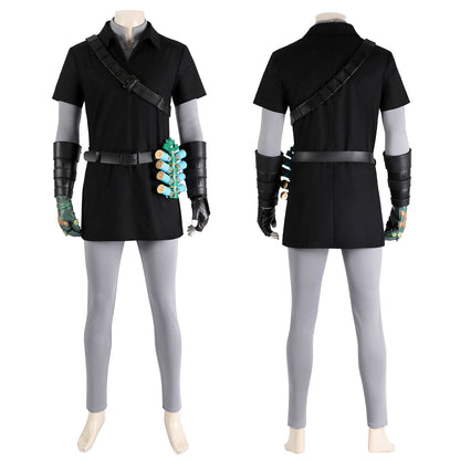 The Legend of Zelda Tears of the Kingdom Link Dark Tunic Cosplay Costumes